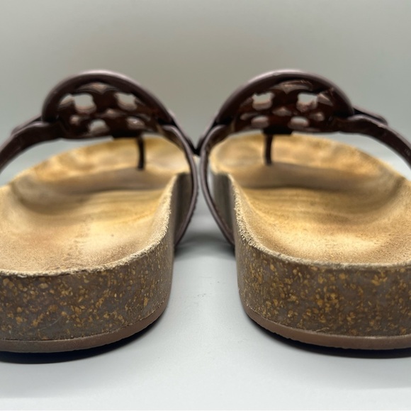 Tory Burch Miller Cloud Sandals Size 7 Brown - Picture 16 of 16